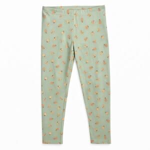 Tea Collection Sage Green Floral Leggings Girls Size 16 NWOT